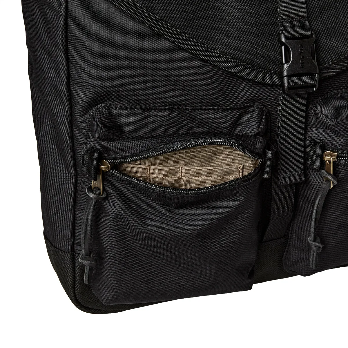 SURVEYOR MESSENGER BAG - BLACK