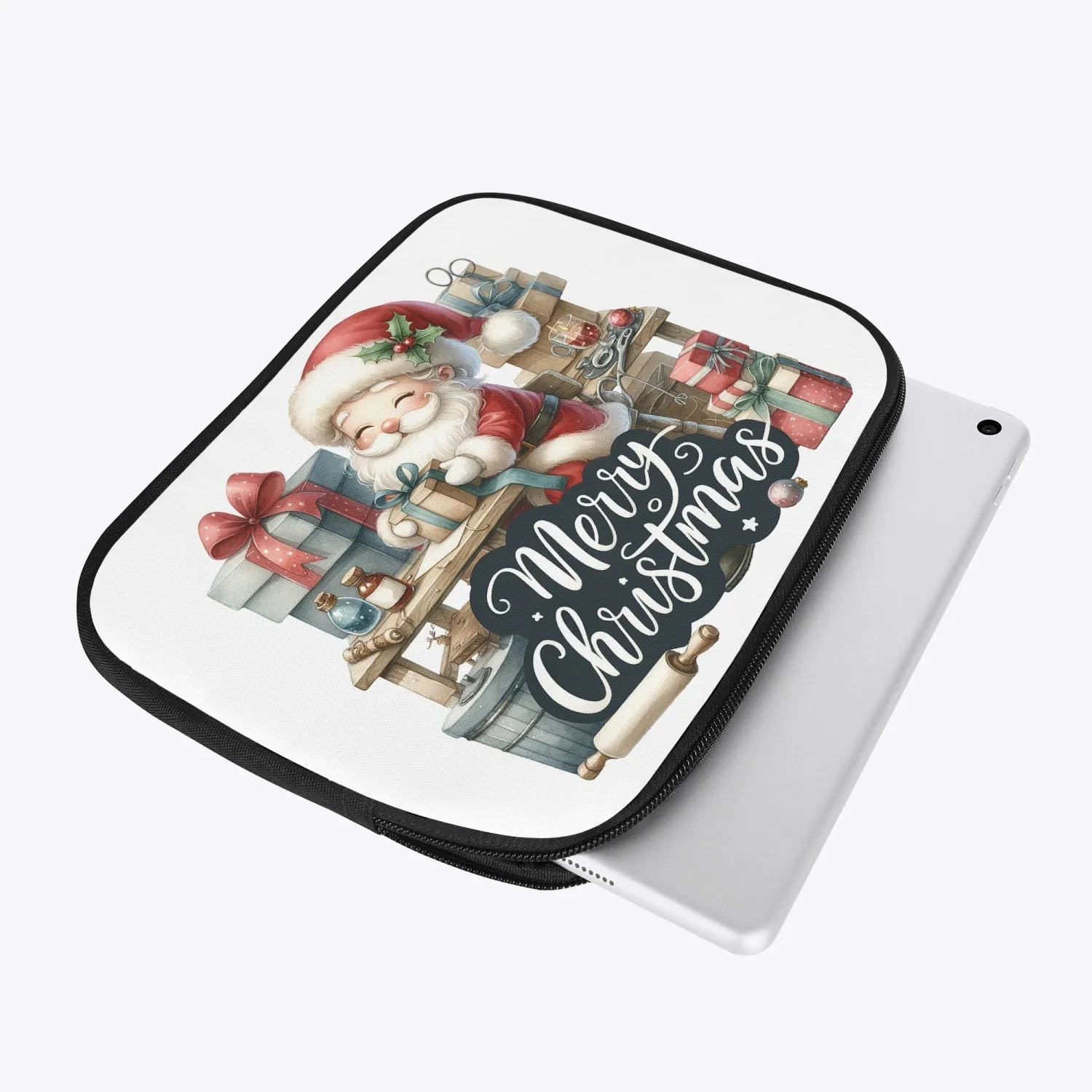 Tablet Sleeve - Santa Merry Chrismas