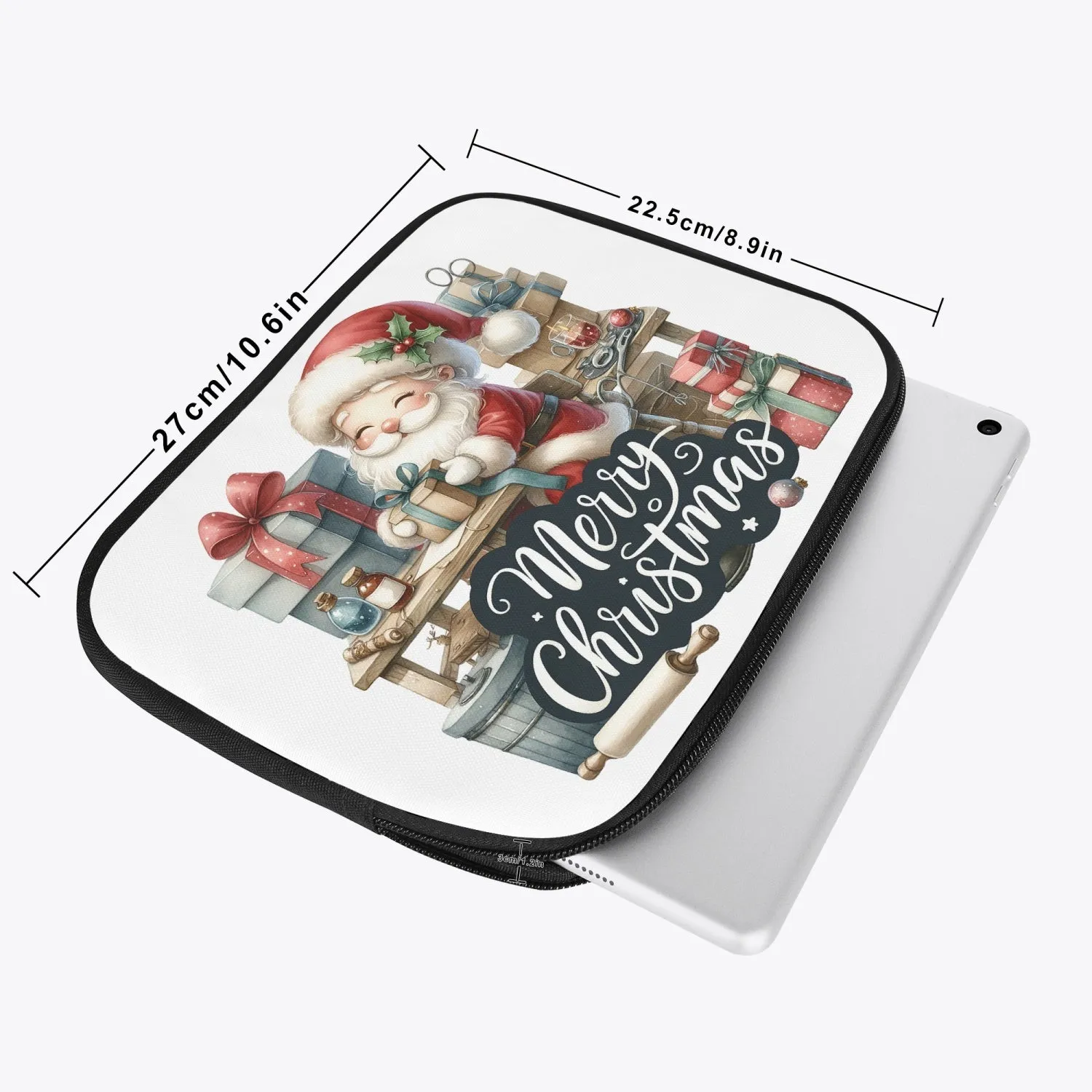 Tablet Sleeve - Santa Merry Chrismas