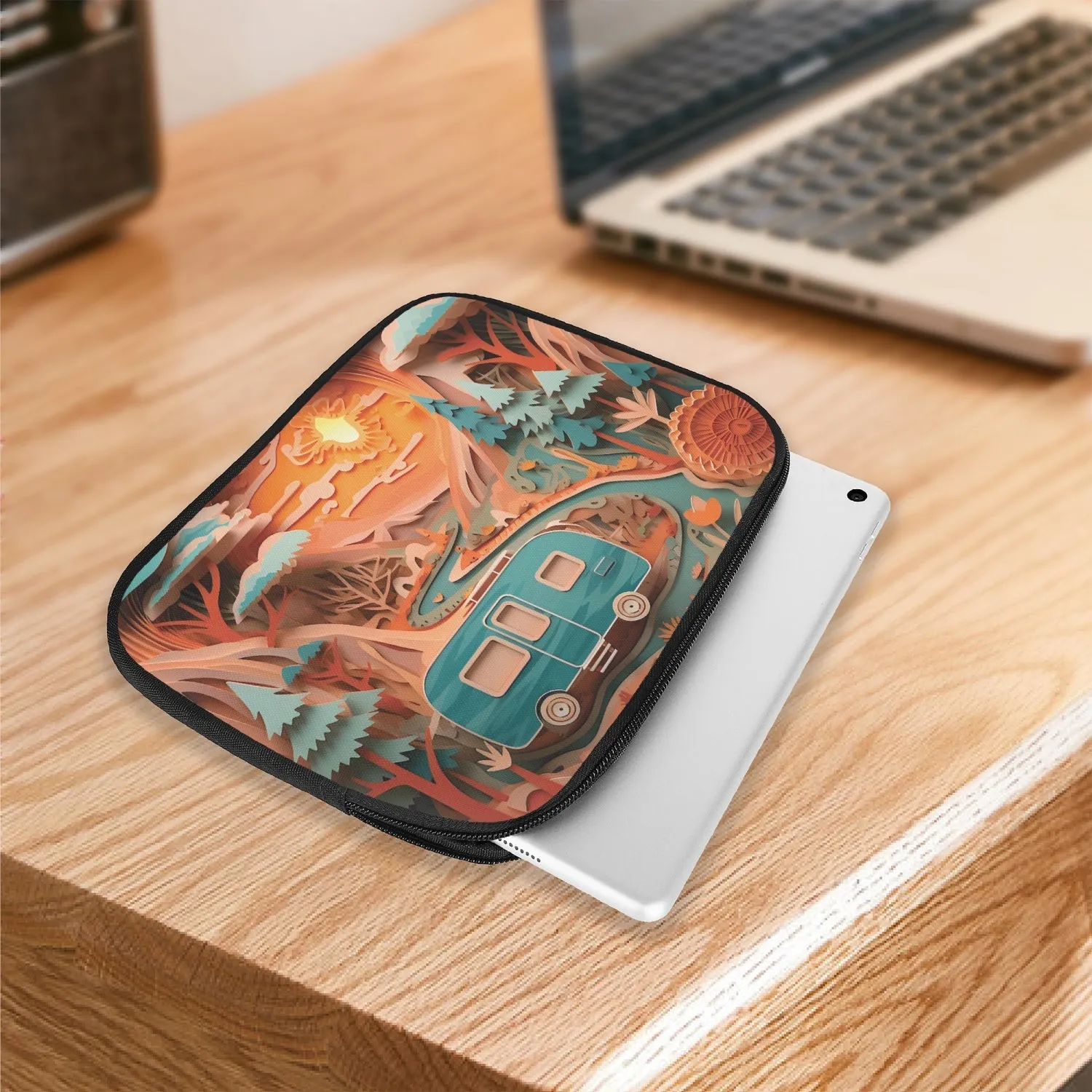 Tablet Sleeve - Travelling, Caravan, awd-565