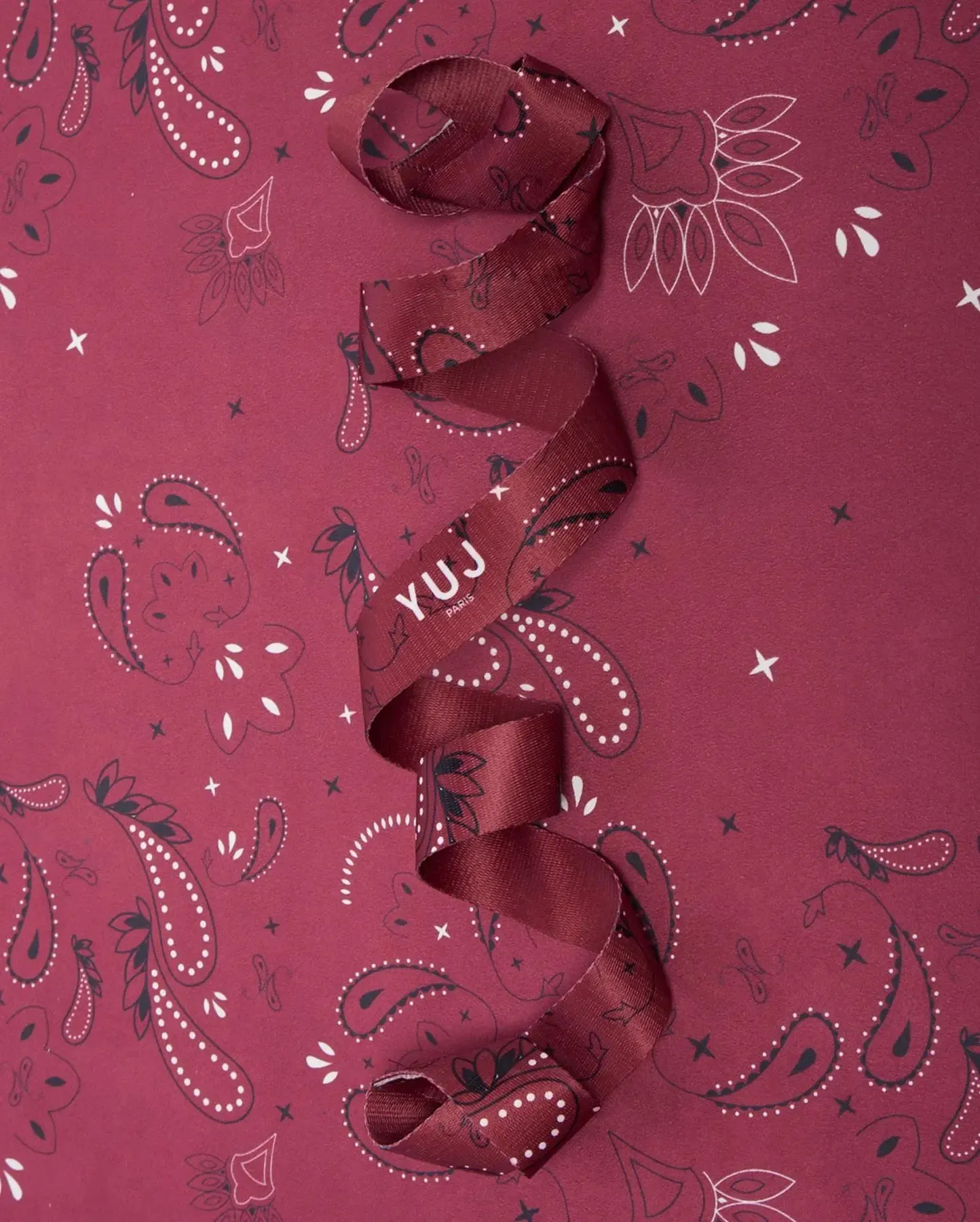 Tapis de yoga BANDANA RED - 1.55mm