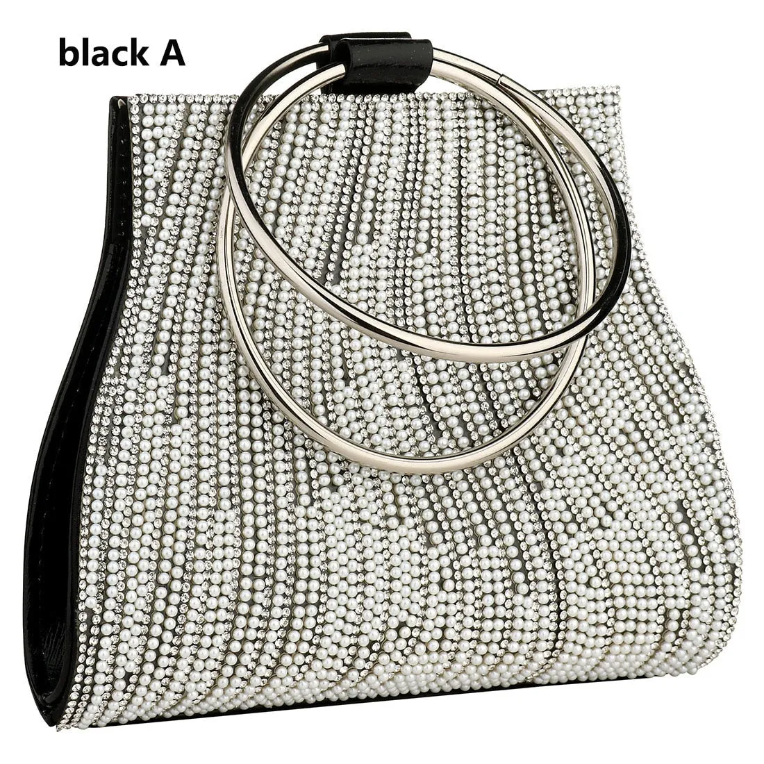 TEEK - Halo Handle Rhinestone Clutch