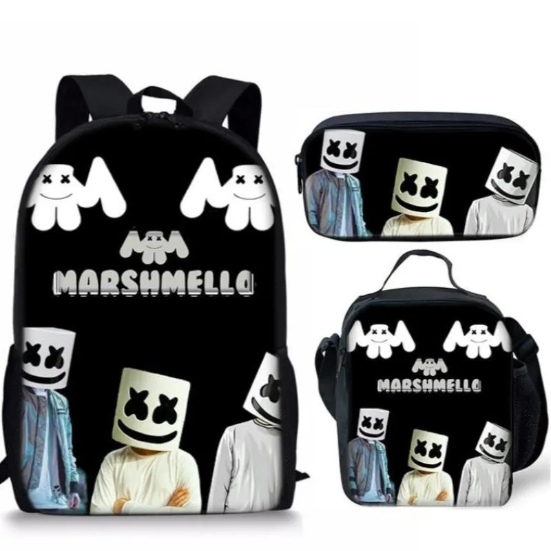 The Marshmello 3 PCS Printed Bag