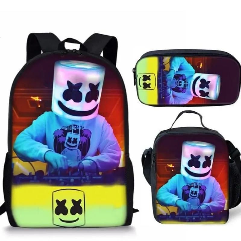 The Marshmello 3 PCS Printed Bag