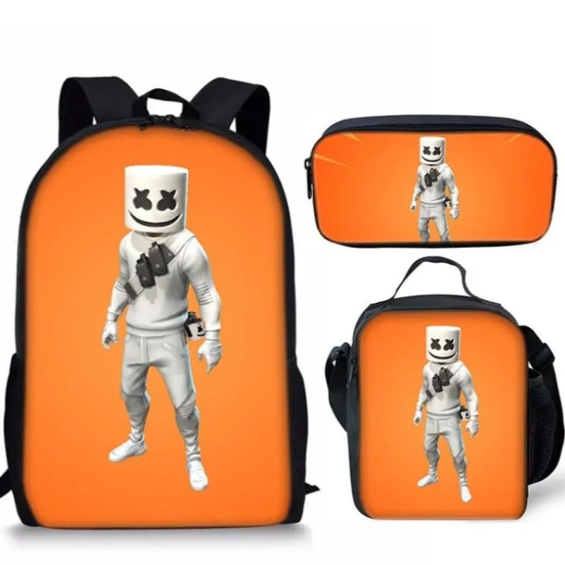 The Marshmello 3 PCS Printed Bag