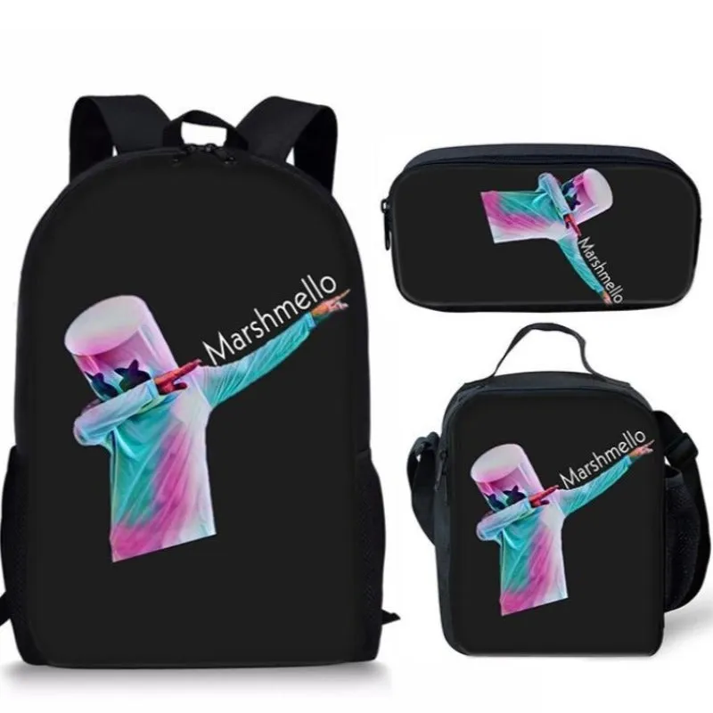 The Marshmello 3 PCS Printed Bag