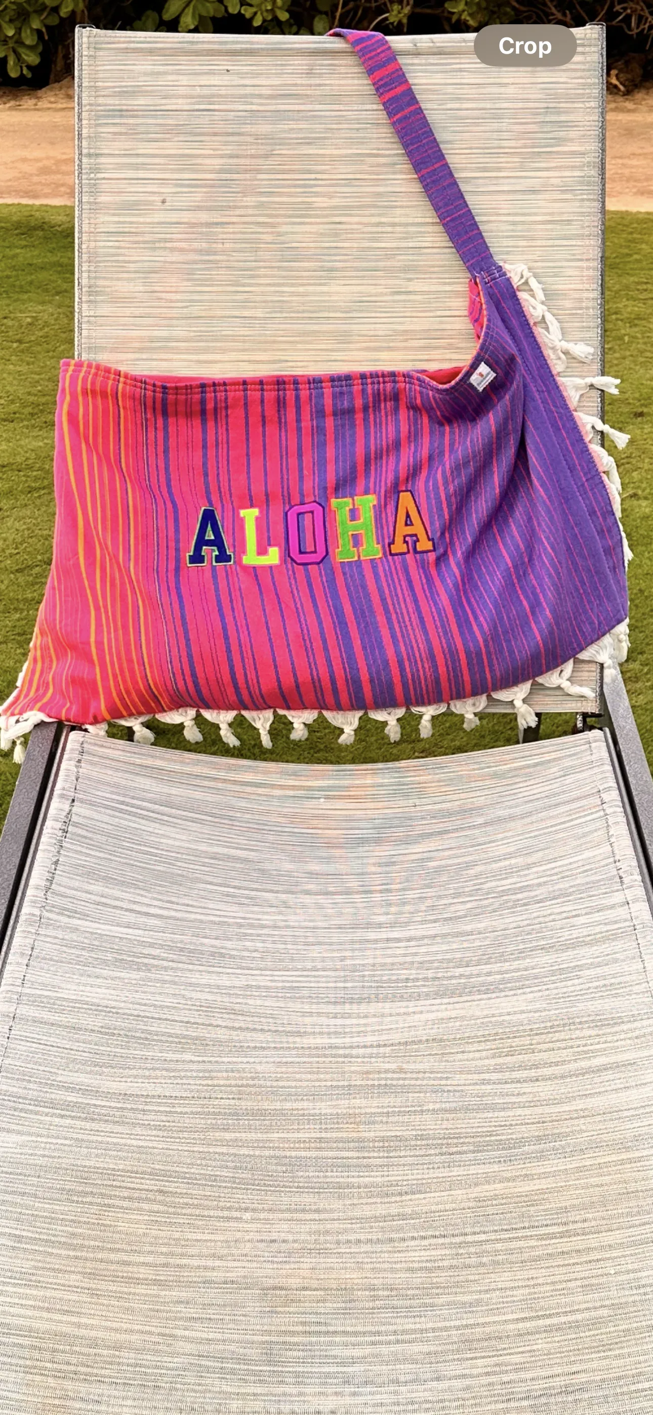 The "Aloha" Embroidered Bag