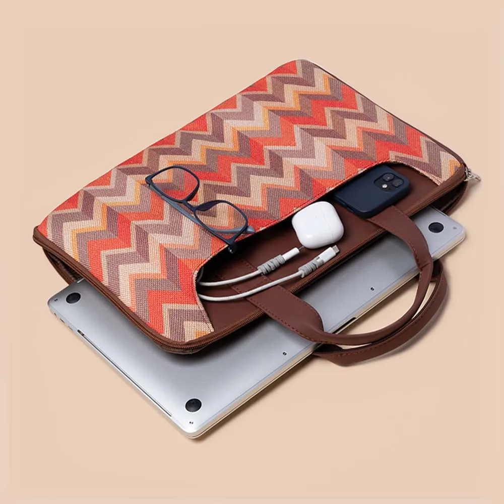 Tidal Wave L-Zippered Laptop Sleeve