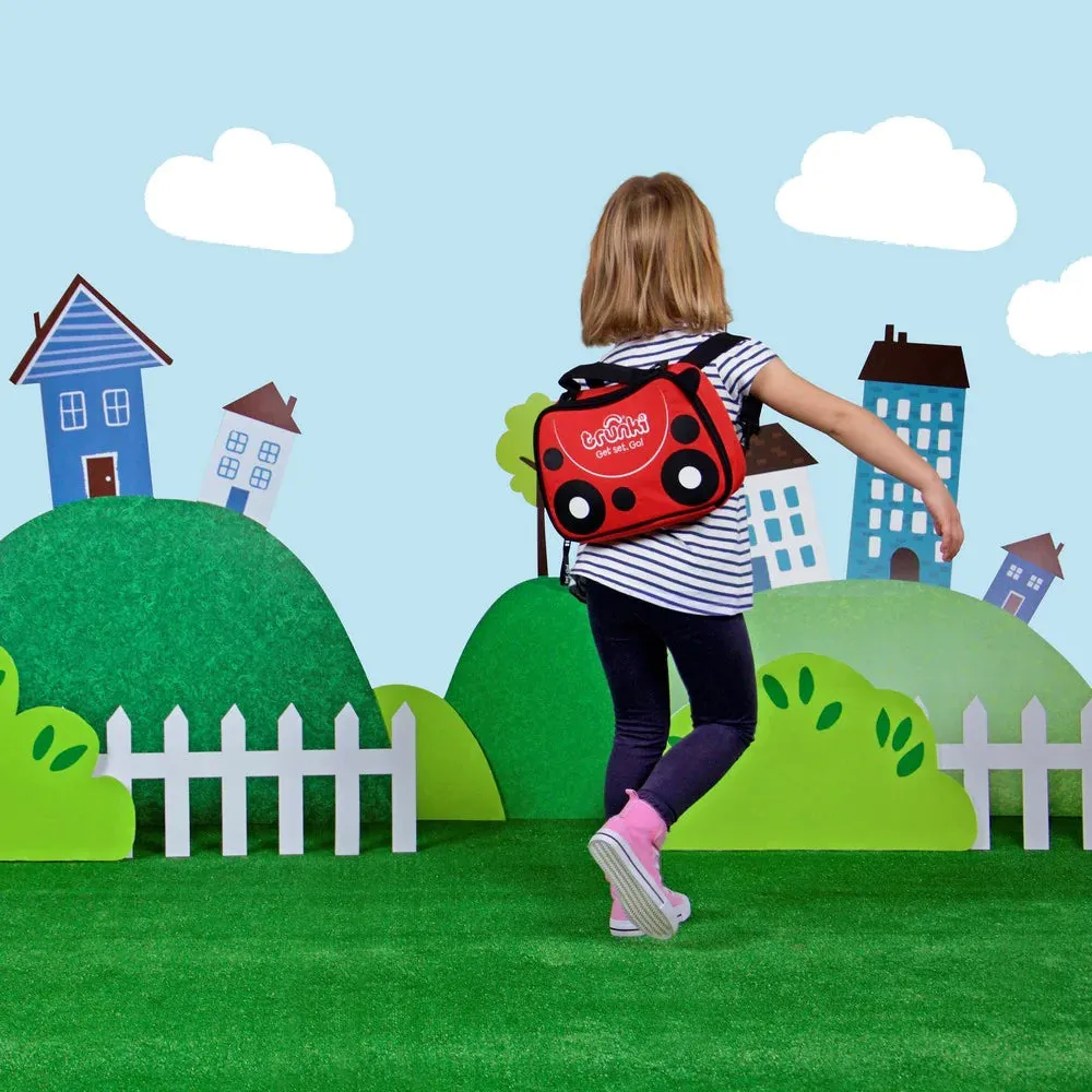 Trunki Insulated Lunch Bag Backpack - Ladybug