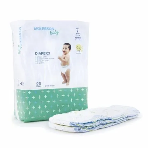 Unisex Baby Diaper Count of 4 By McKesson