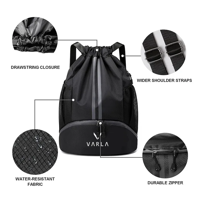 Varla Drawstring Backpack