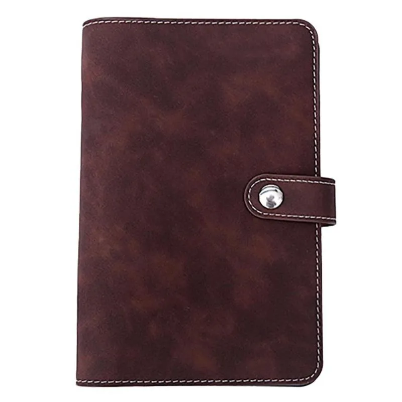 Vegan Leather Organizational Notebook/Journal A5/A6 (3 Paper Options)