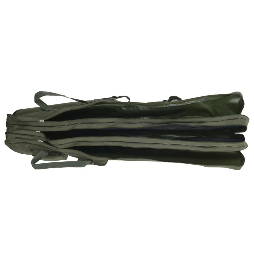 vidaXL Fishing Rod Bag Dark Green 160 cm Oxford Fabric