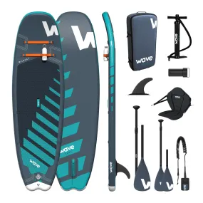 Wildcat SUP & Kayak | Inflatable Stand-Up Paddle Board | Kids SUP Package | 8.6ft | Navy