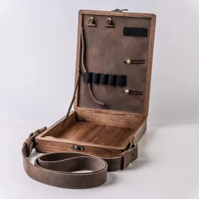 Wood Box Messenger Bag