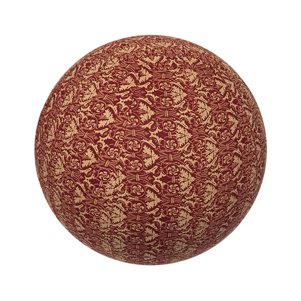 Yoga Ball Cover Size 55cm Design Red Rhapsody Global Groove