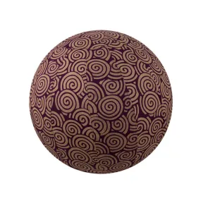 Yoga Ball Cover Size 65cm Design Plum Swirl Global Groove