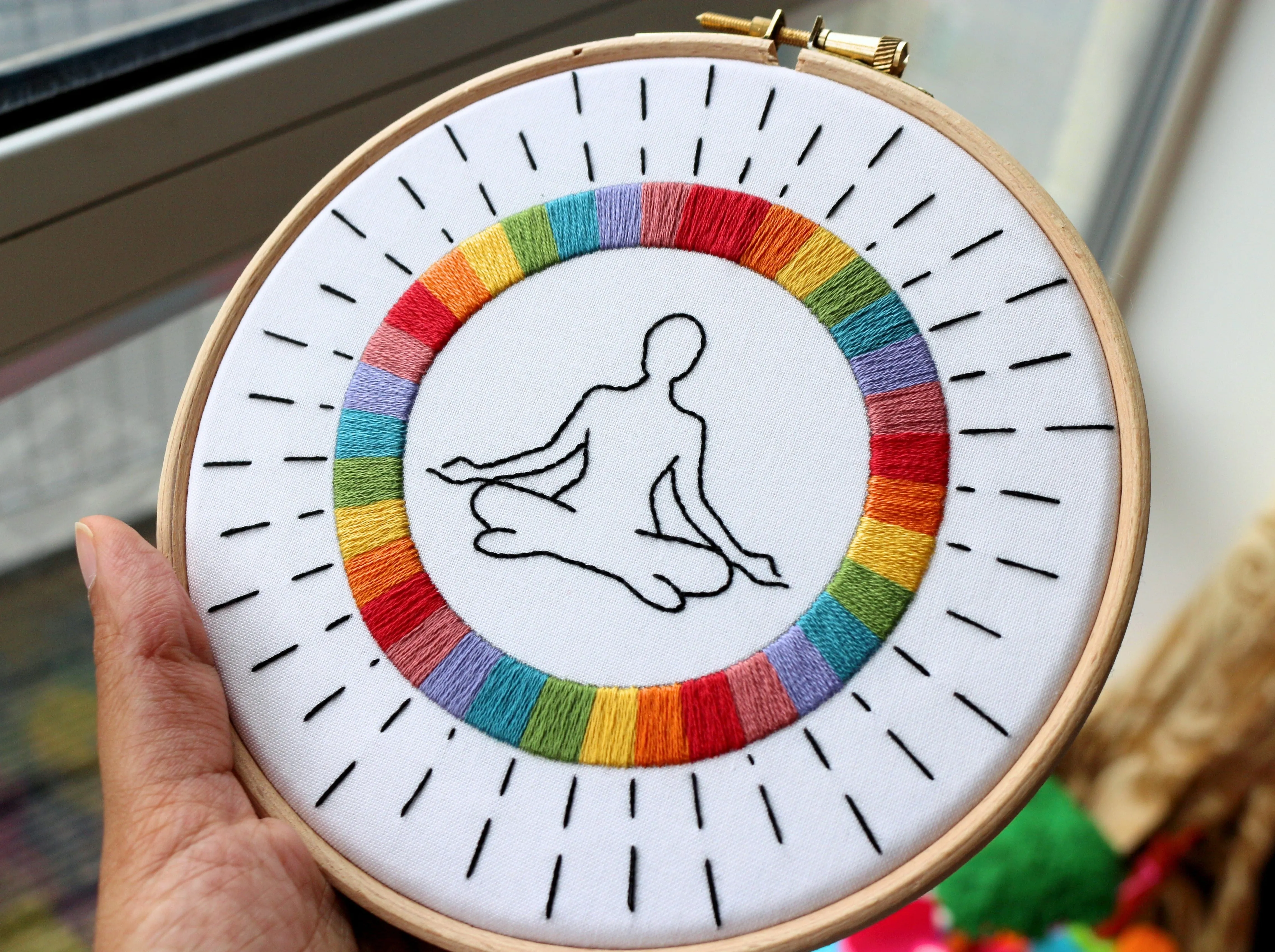 Yoga Embroidery Kit