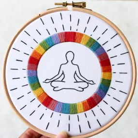 Yoga Embroidery Kit