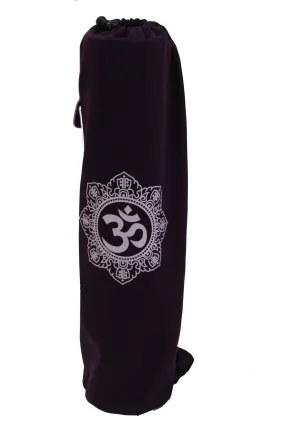 Yoga Mat Bag Purple Shiva Mandala