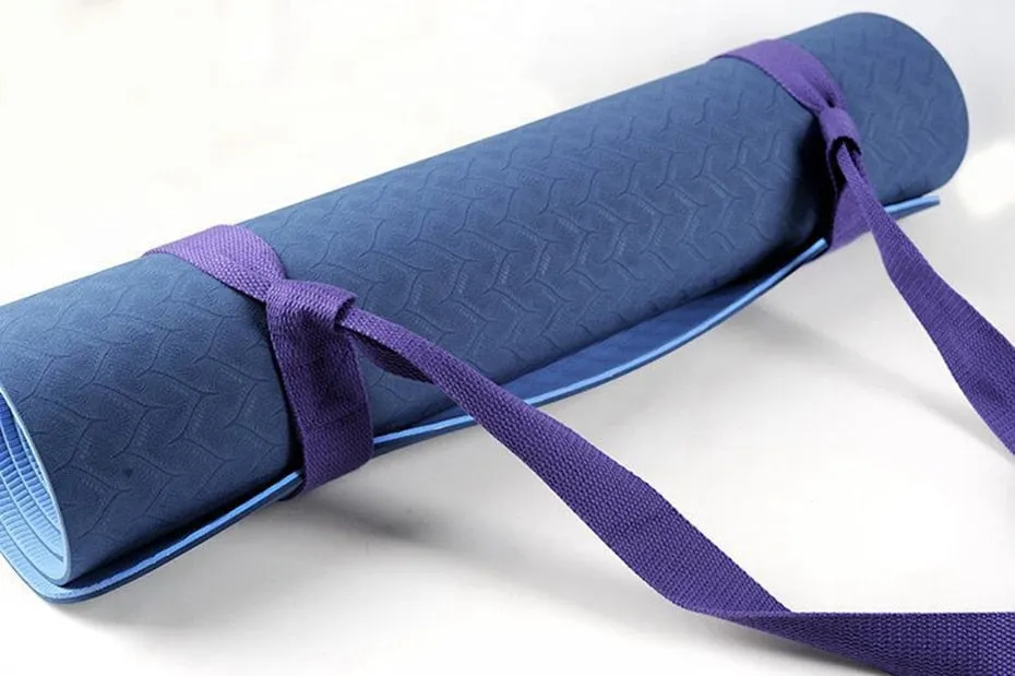 Yoga Mat Strap Belt Yoga Adjustable Shoulder Strap exercise Stretch Fitness Yoga Belt