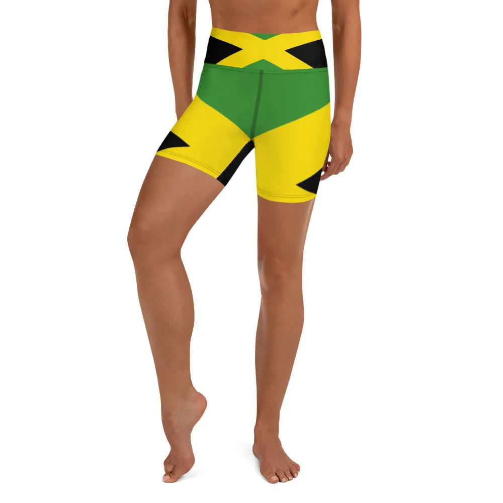 Yoga Shorts Jamaican Jam