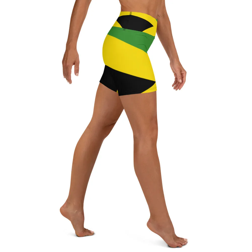 Yoga Shorts Jamaican Jam