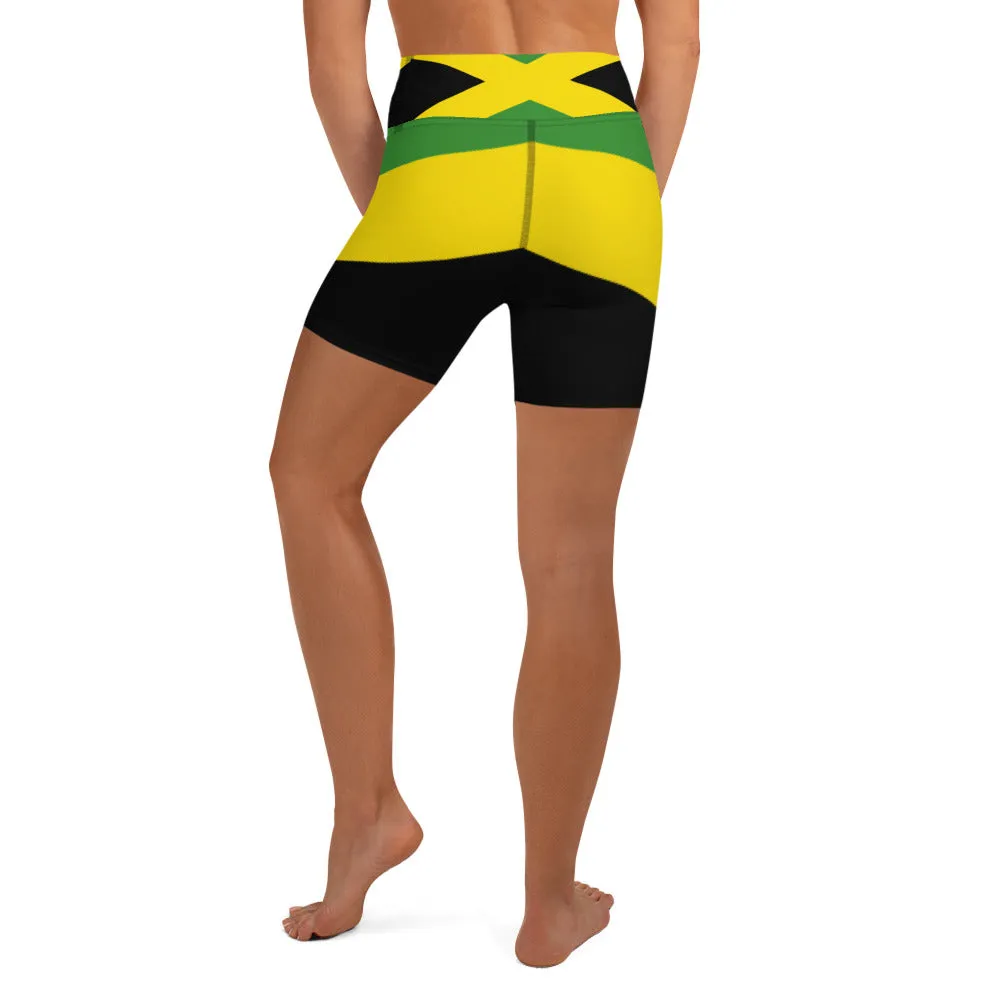 Yoga Shorts Jamaican Jam