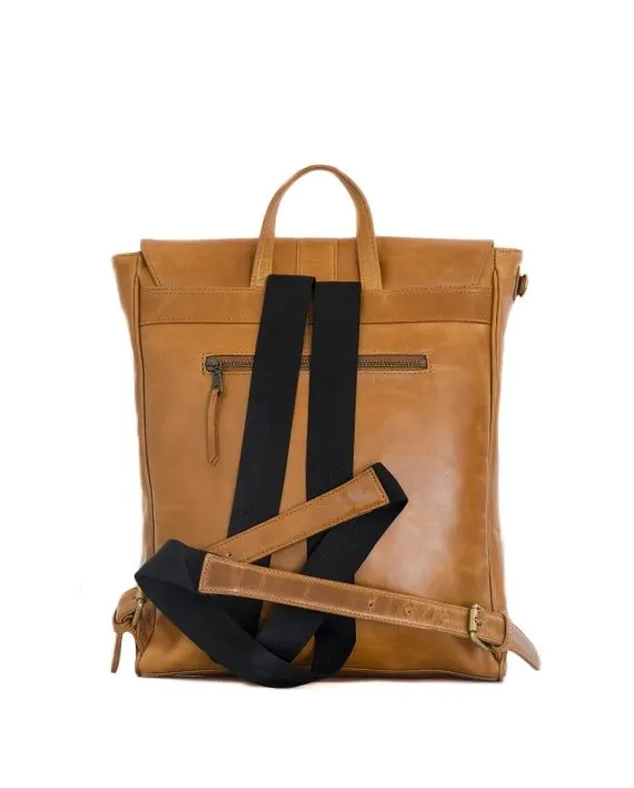 Zemp Munich 13" Laptop Backpack | Waxy Tan