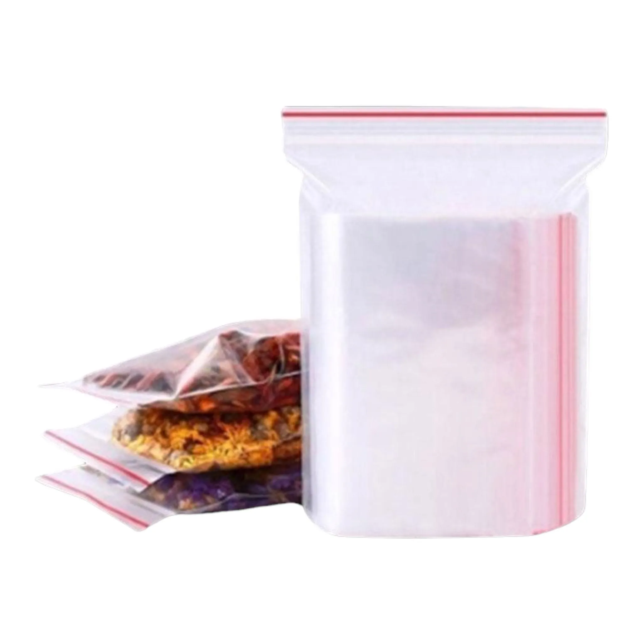 Zip Lock Bags Resealable 25x34cm 40mic 100pack