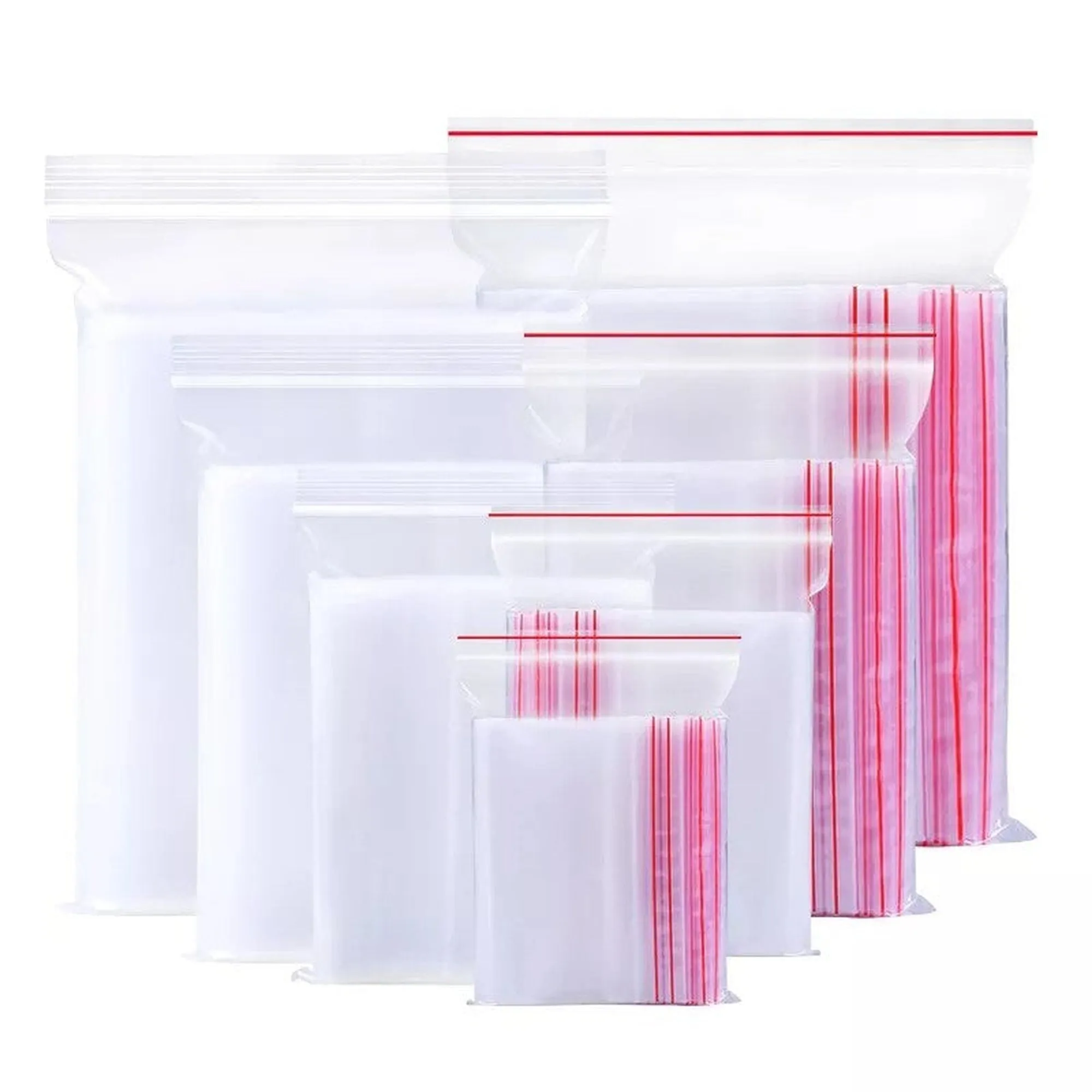 Zip Lock Bags Resealable 25x34cm 40mic 100pack