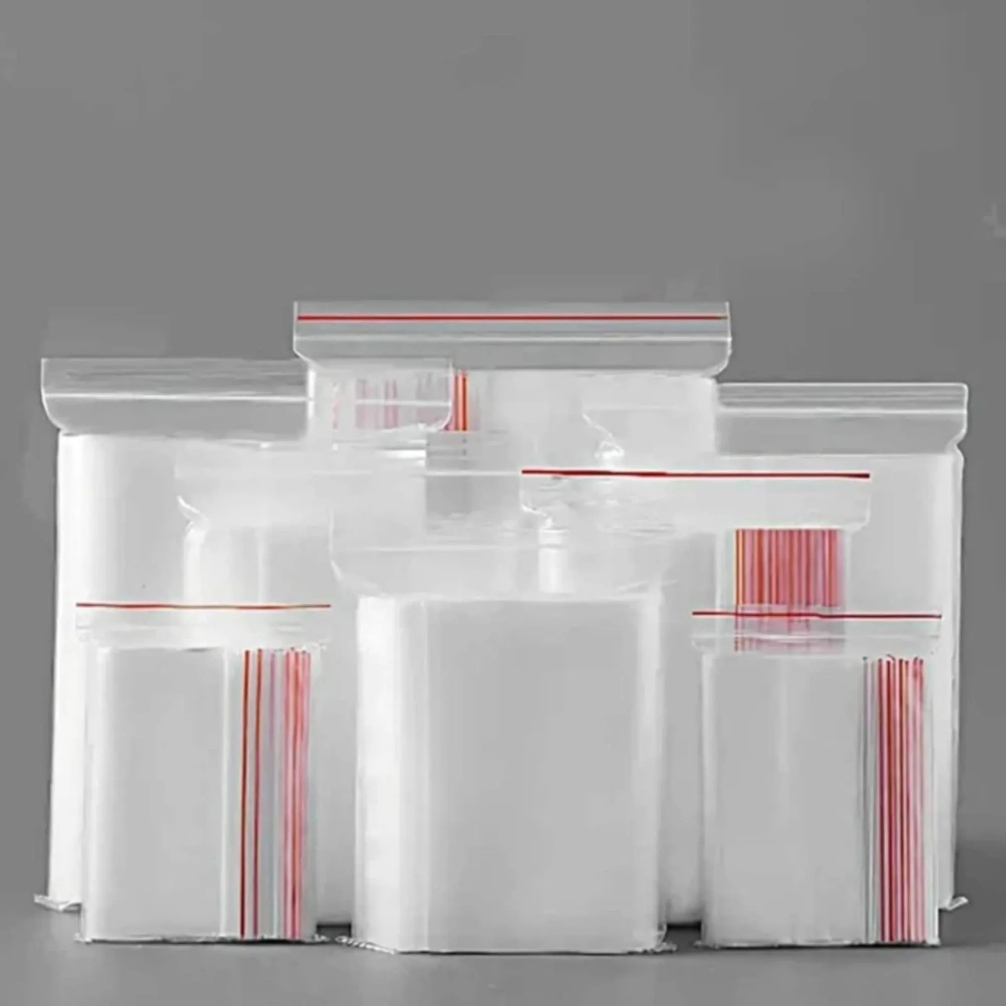 Zip Lock Bags Resealable 25x34cm 40mic 100pack