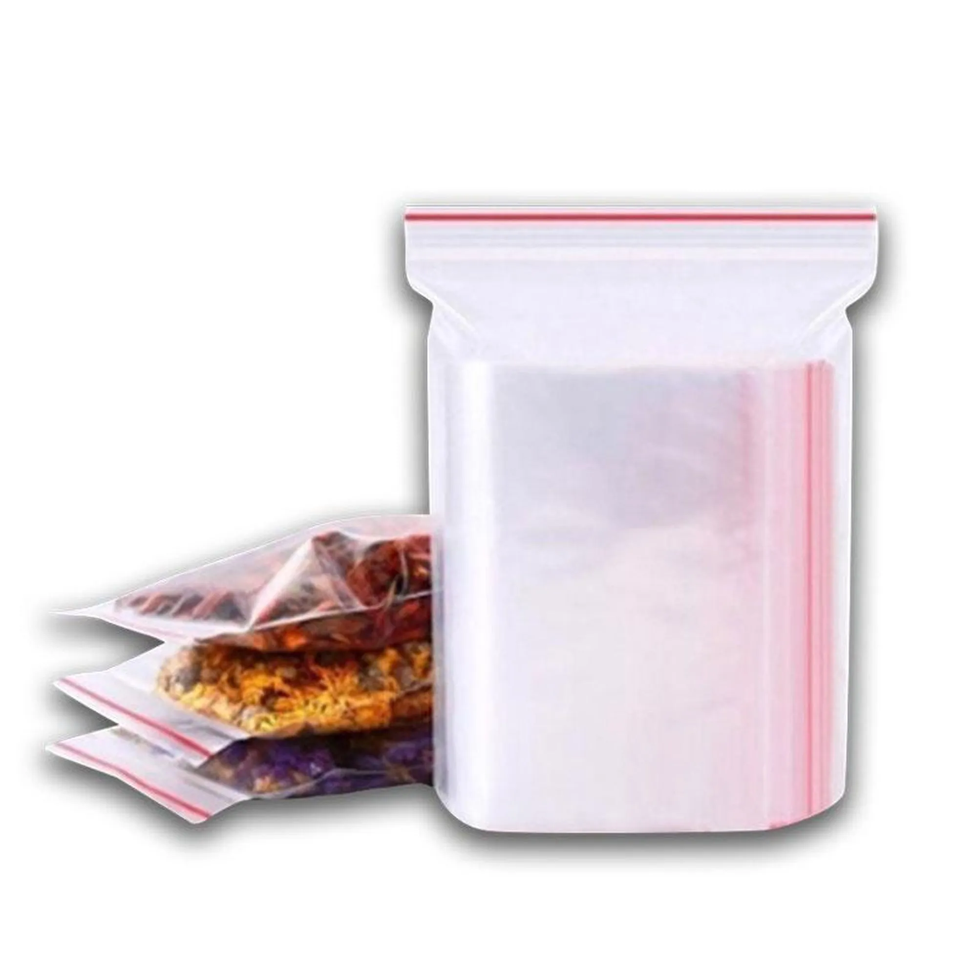 Zip Lock Bags Resealable 25x34cm 40mic 100pack